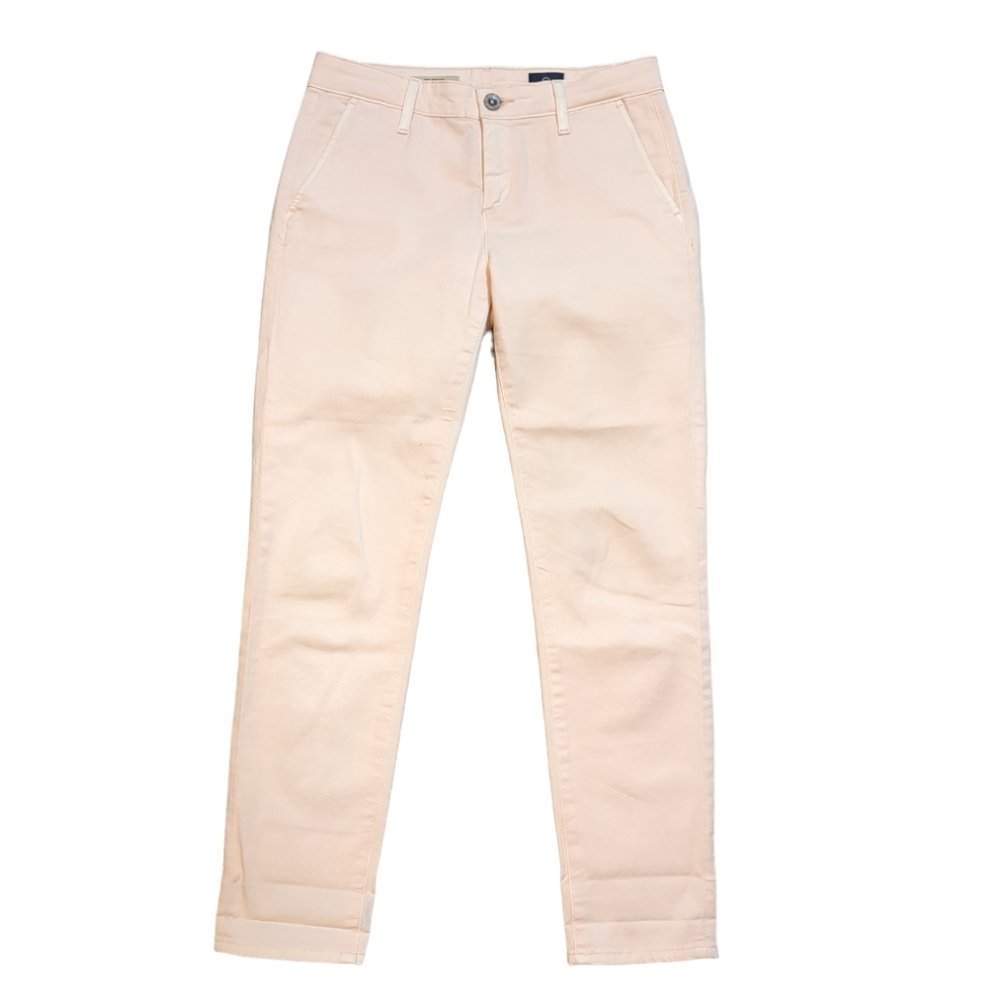Adriano Goldschmied pant  the Tristan tailored trouser size 24R color light pink